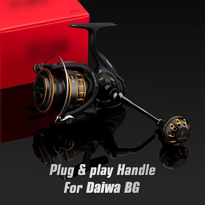 GOMEXUS Power Handle for Daiwa BG 1500-8000(Choose Option for Different Size) 【Notice】 Please do not Adapt to Other reels to Avoid Damage to The Reel, and Pay Attention to The Size of The Handle - Image 2